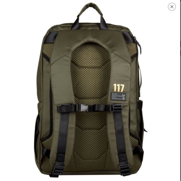 Hex x Halo Spartan Pro Tech Backpack Bag - Limited Edition Olive - Picture 3 of 9